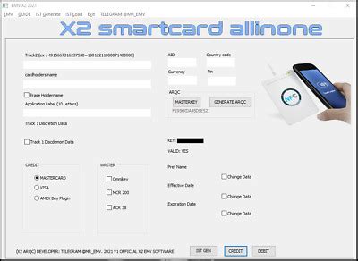 x2 smart card allinone